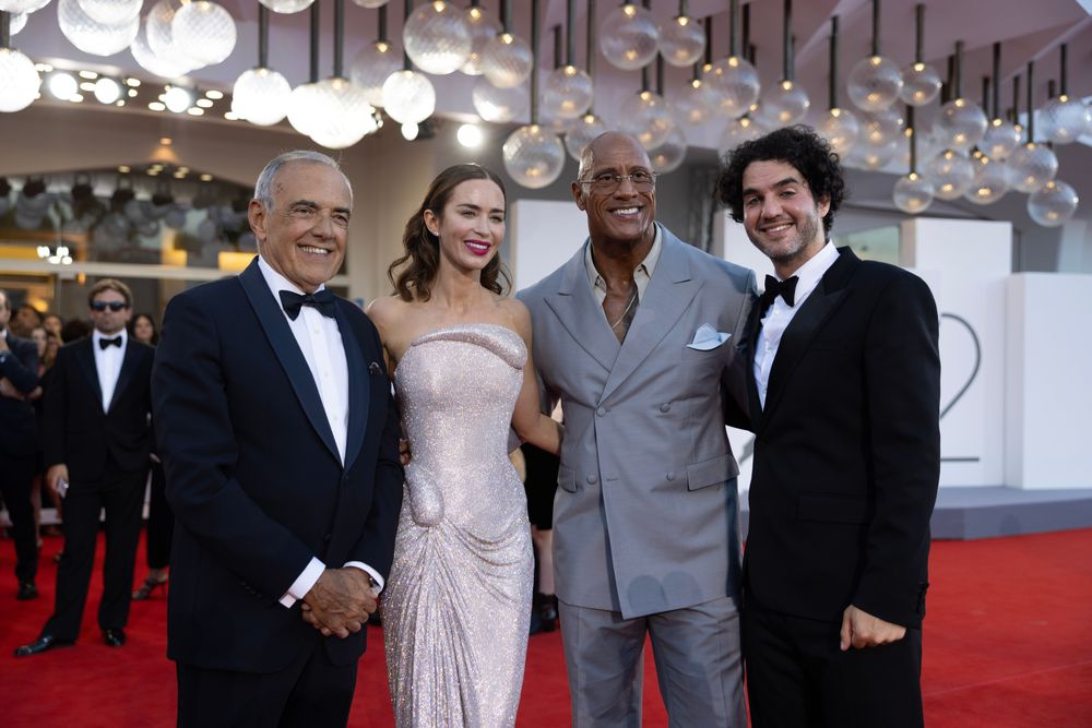 Benátky: Dwayne Johnson & Emily Blunt v The Smashing Machine - láska, závislost, ring