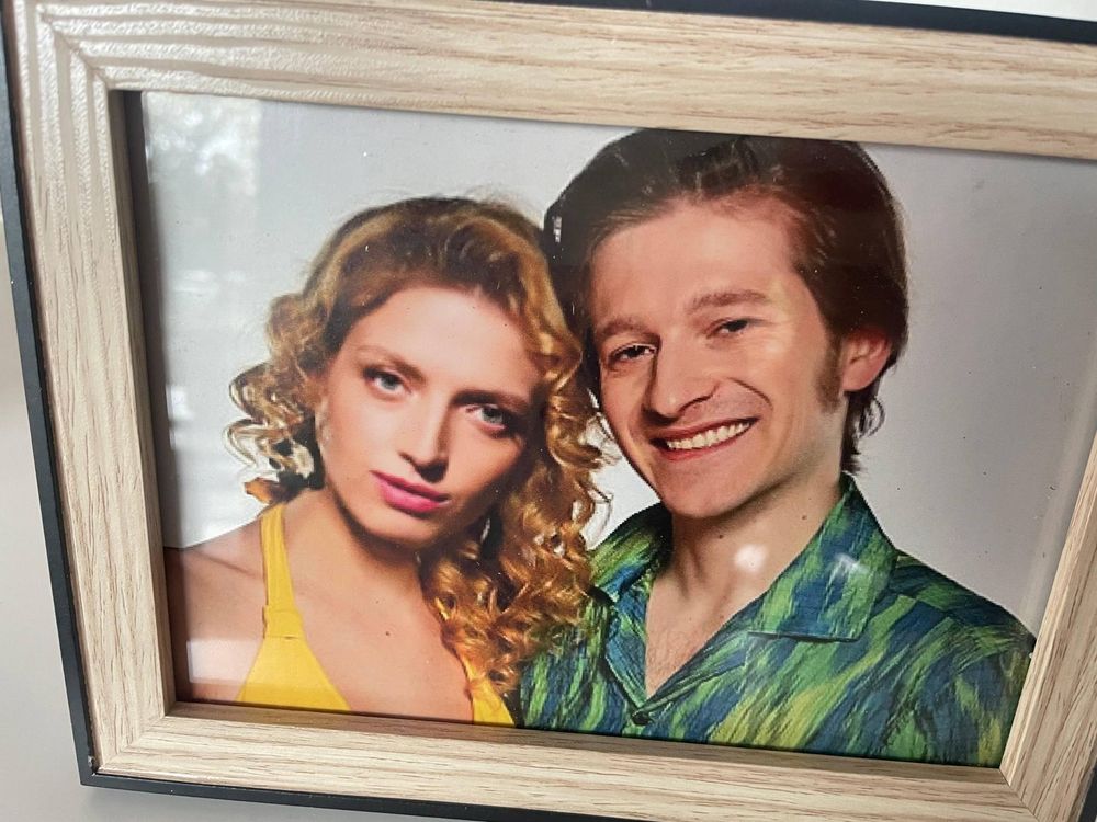 Simona Lewandowska a Filip František Červenka se setkávají na plátně (foto z natáčení)