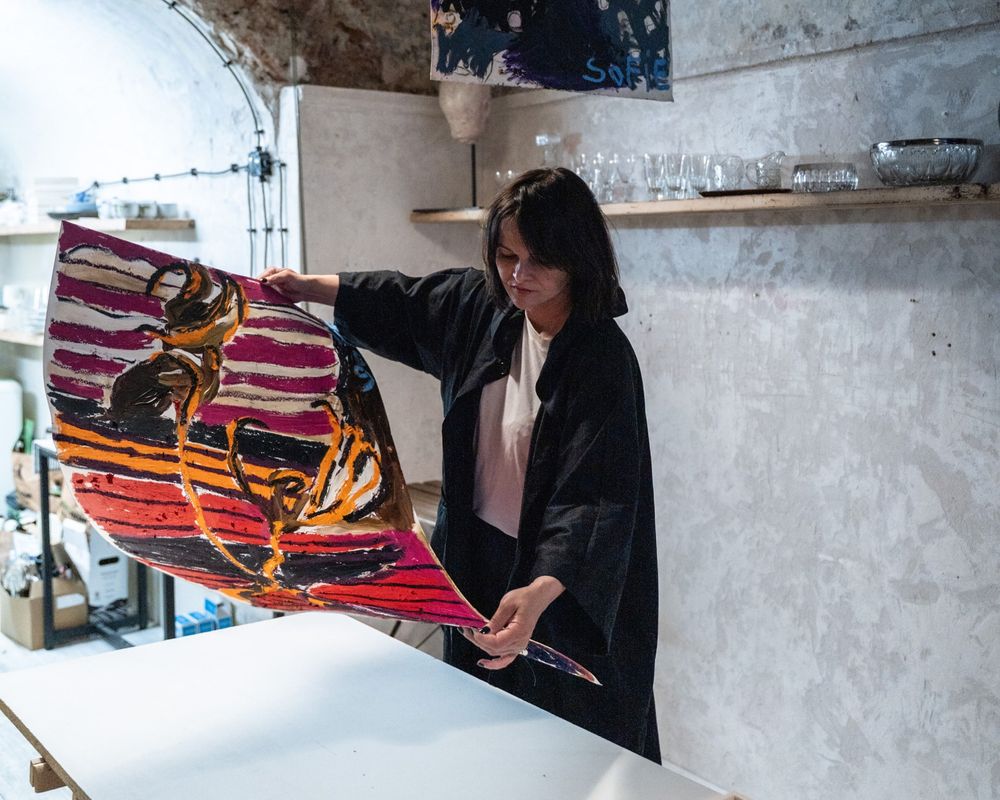 Rozhovor s Magdou Danel o výstavě Dědičná zvířena a dalších lákadlech příbramské galerie