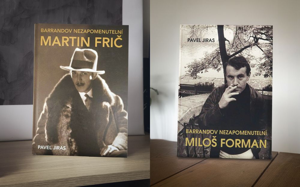 Knihy pro každého cinefila: Martin Frič a Miloš Forman a třídílná sága Barrandov
