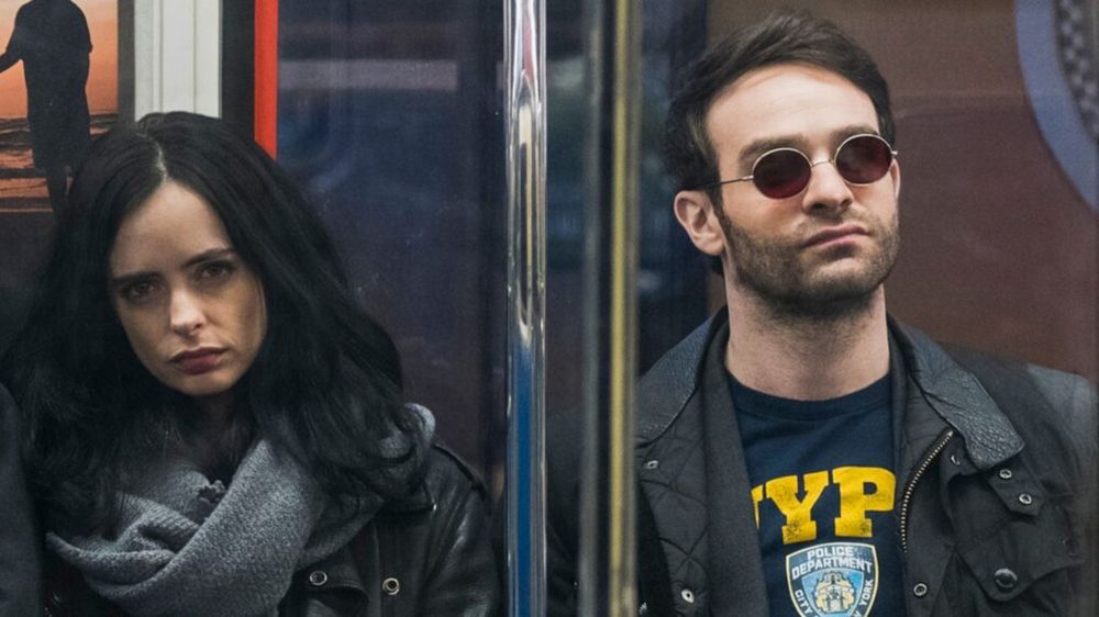 Krysten Ritter se vrací jako Jessica Jones - foto z natáčení Daredevil: Born Again 
