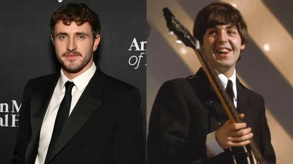 Paul Mescal z Gladiátora a Eddie ze Stranger Things jako Paul McCartney a George Harrison