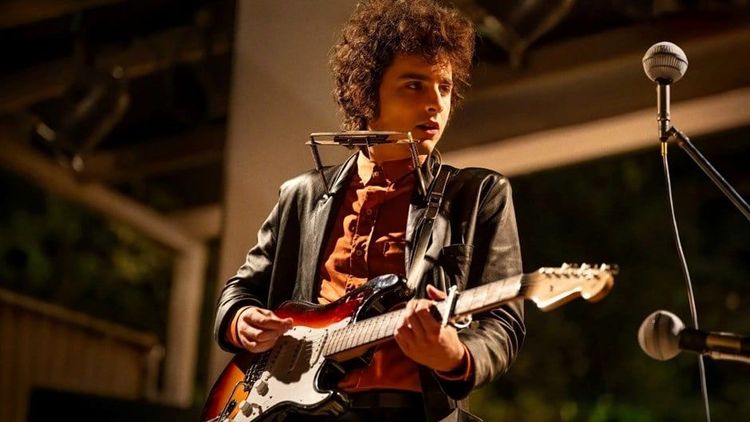 Timothée Chalamet jako Bob Dylan v čele žebříčku soundtracků