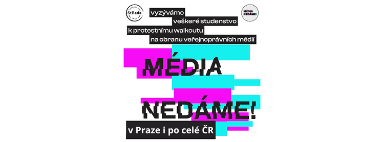 Za minutu dvanáct: studenti po celém Česku vyjdou ze škol. Bojují za nezávislost České televize a Českého rozhlasu