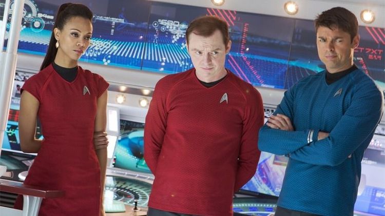 Simon Pegg: Star Trek v Pulp Fiction stylu, Tarantinův scénář byl šílený 