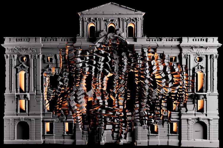 Signal Festival rozzáří videomappingy Arcibiskupský palác a Městskou knihovnu